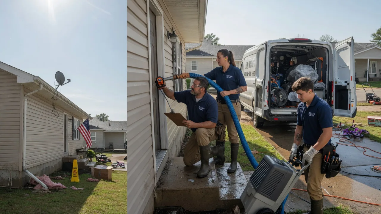 Ceiling Water Damage Restoration in Crowell, TX near me