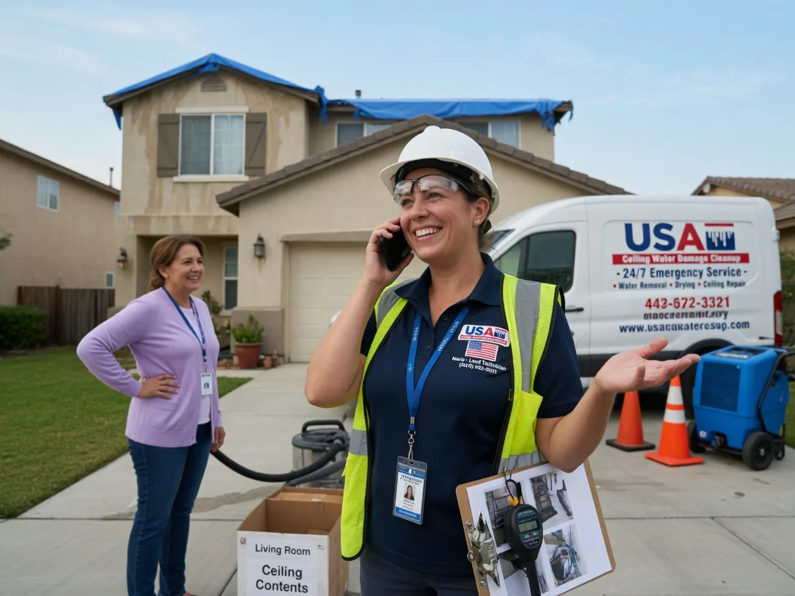 Ceiling Water Damage Restoration Crowell, TX FAQs